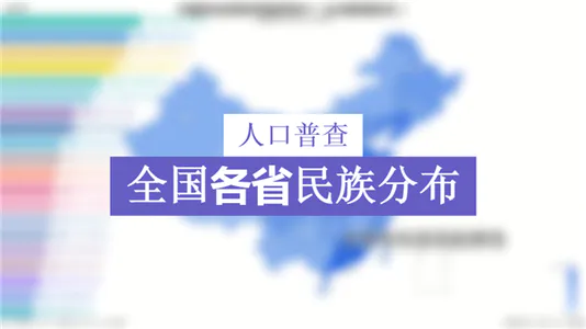 全国各省民族分布（台湾数据缺失）