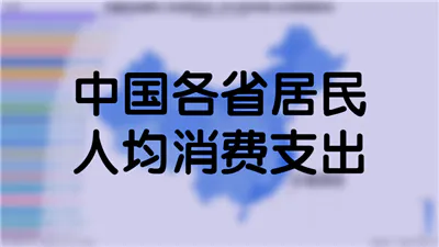 中国各省居民人均消费支出(2018年年鉴)(台湾数据缺失)