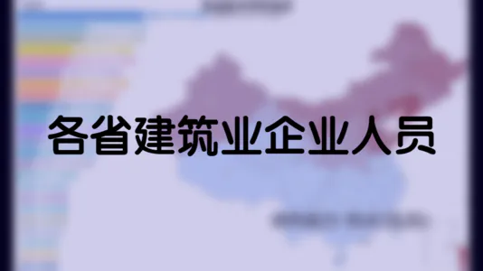 各省按登记注册类型分建筑业企业从业人员