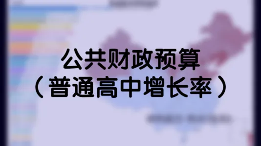 各级教育生均公共财政预算教育事业费增长情况（普通高中增长率）