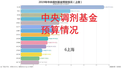 2019年中央调剂基金预算情况（缴拨差额）