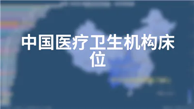 中国医疗卫生机构床位