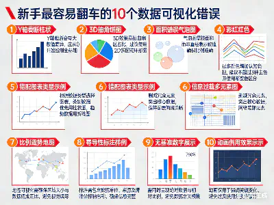 新手最容易翻车的10个数据可视化错误