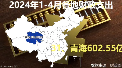 2024年1-4月各地财政支出