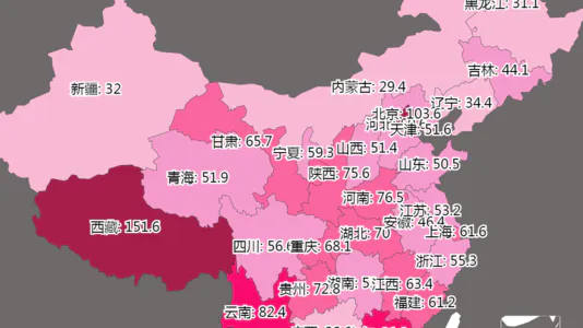 国考各省岗位竞争比