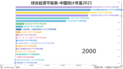 综合能源平衡表-中国统计年鉴2021