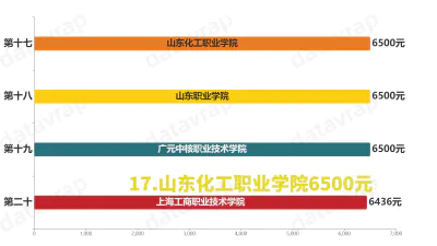 2024年高职毕业生月收入top20高校