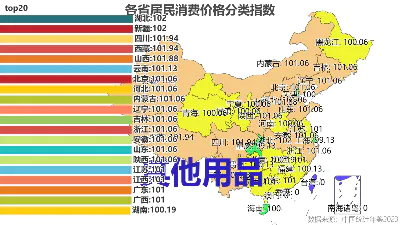 各省居民消费价格分类指数