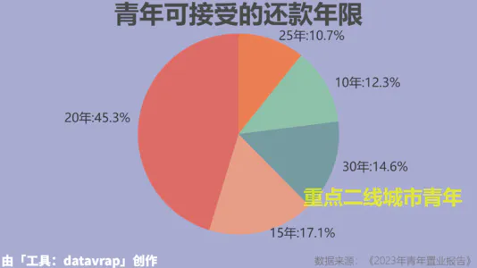 青年可接受的还款年限