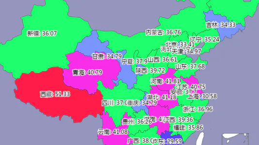 各省人均住房面积