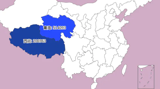 各省65岁及以上人口数