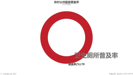 农村公共服务覆盖率